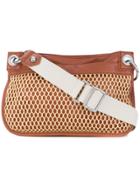 Sonia By Sonia Rykiel Mesh Knit Shoulder Bag - Brown