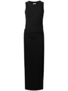 By Malene Birger Antalla Tank Dress, Women's, Size: Large, Black, Tencel
