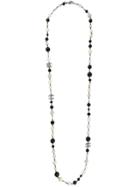 Chanel Vintage Pearl Embellished Necklace - Black