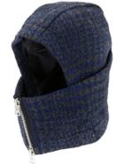 Sacai Zipped Hooded Hat - Blue
