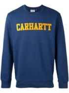 Carhartt Crewneck Sweatshirt, Men's, Size: Medium, Blue, Cotton