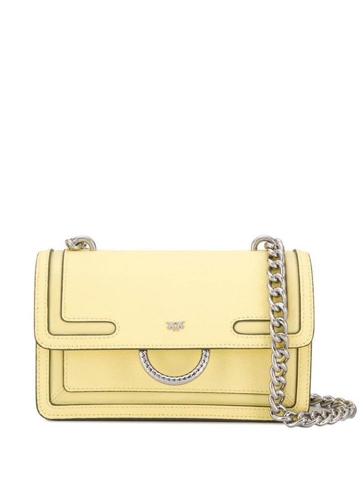 Pinko Crossbody Bag - Yellow