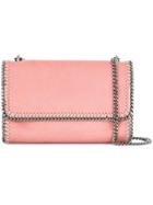 Stella Mccartney Hardware Embellished Square Bag - Pink & Purple