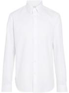 Burberry Modern Fit Cotton Shirt - White