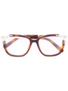 Chloé Square Frame Glasses, Brown, Acetate/metal (other)