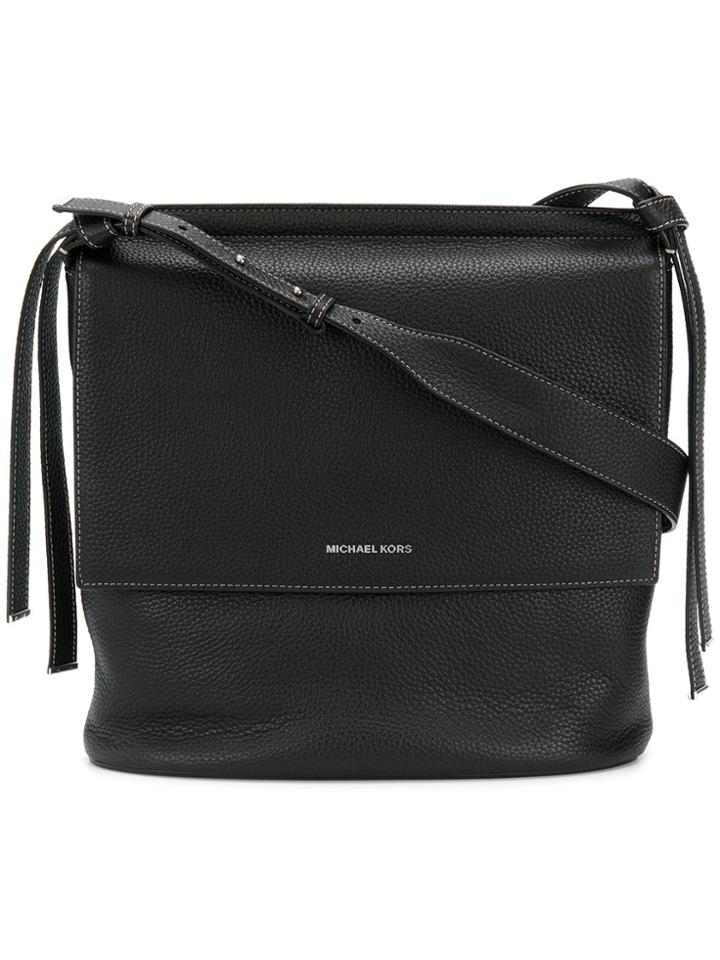 Michael Michael Kors Flat Shoulder Bag - Black