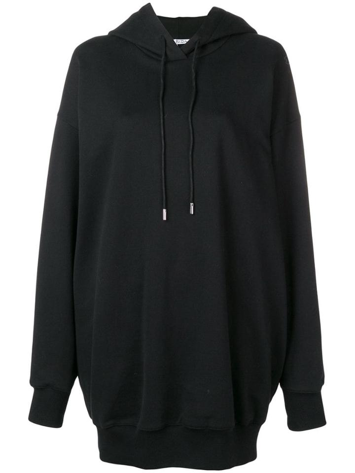 Krizia Basic Hoodie - Black
