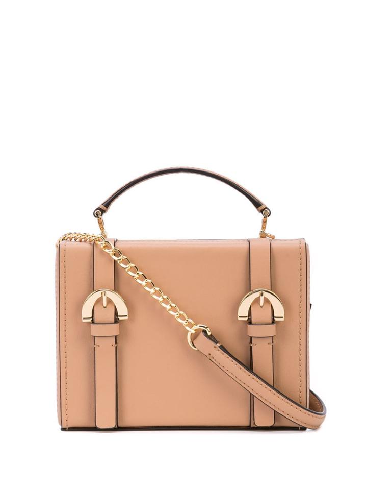 Zac Zac Posen Biba Box Crossbody Bag - Neutrals