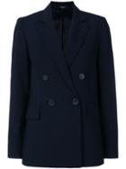 Theory Buttoned Military Blazer - Blue