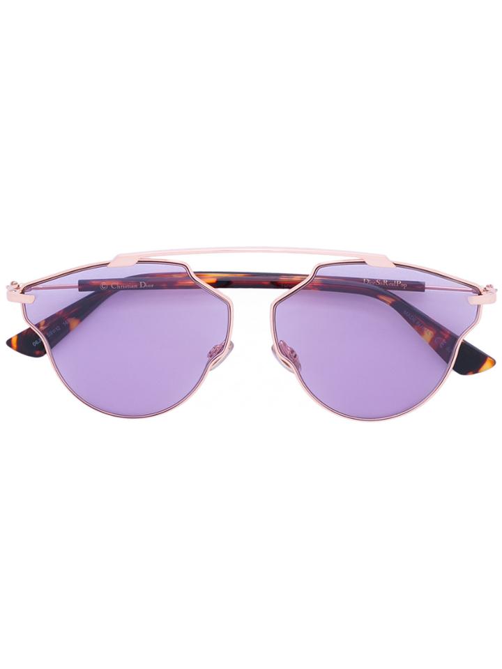Dior Eyewear Soreal Pop Sunglasses - Brown
