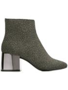Mm6 Maison Margiela Textured Ankle Boots