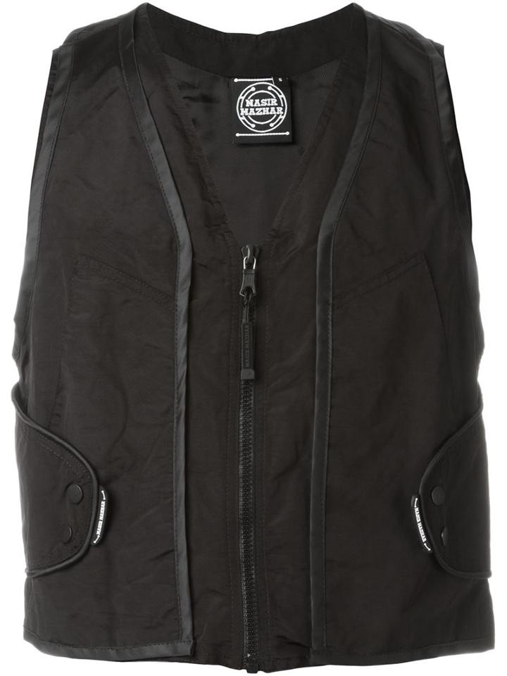 Nasir Mazhar Double Layered Waistcoat