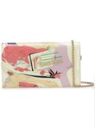 Emilio Pucci Printed Chain Wallet - Pink & Purple