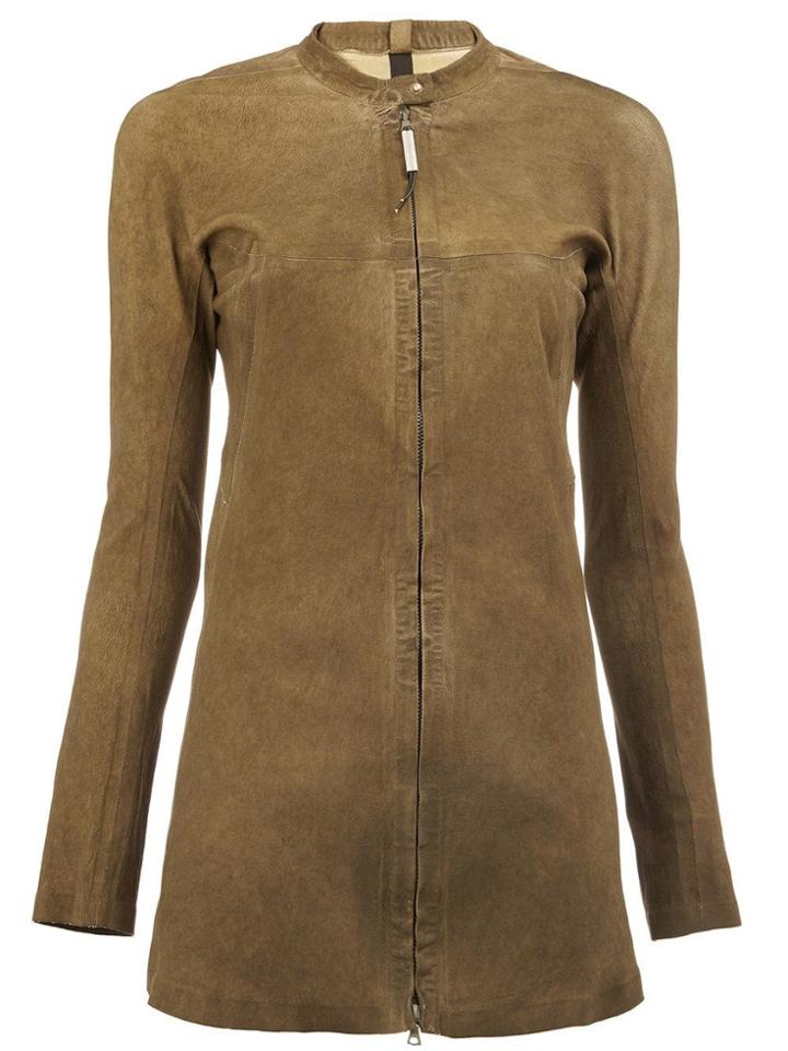 Isaac Sellam Experience Zipped Shirt - Green