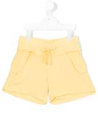 Chloé Kids - Drawstring Shorts - Kids - Viscose - 12 Yrs, Yellow/orange