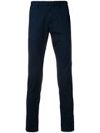 Michael Kors Collection Slim Fit Trousers - Blue