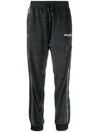 Roberto Cavalli Contrast Piping Detailed Track Pants - Black