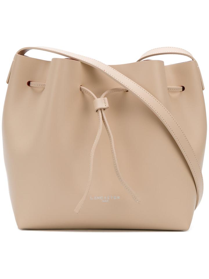 Lancaster - Bucket Bag - Women - Leather - One Size, Nude/neutrals, Leather