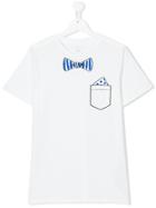 Stella Mccartney Kids Teen Ario Bow Tie T-shirt - White