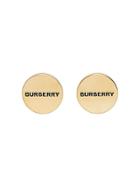 Burberry Engraved Gold-plated Cufflinks
