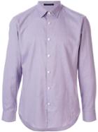 D'urban Long-sleeved Buttoned Shirt - Purple