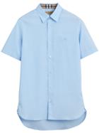 Burberry Shortsleeved Shirt - Blue