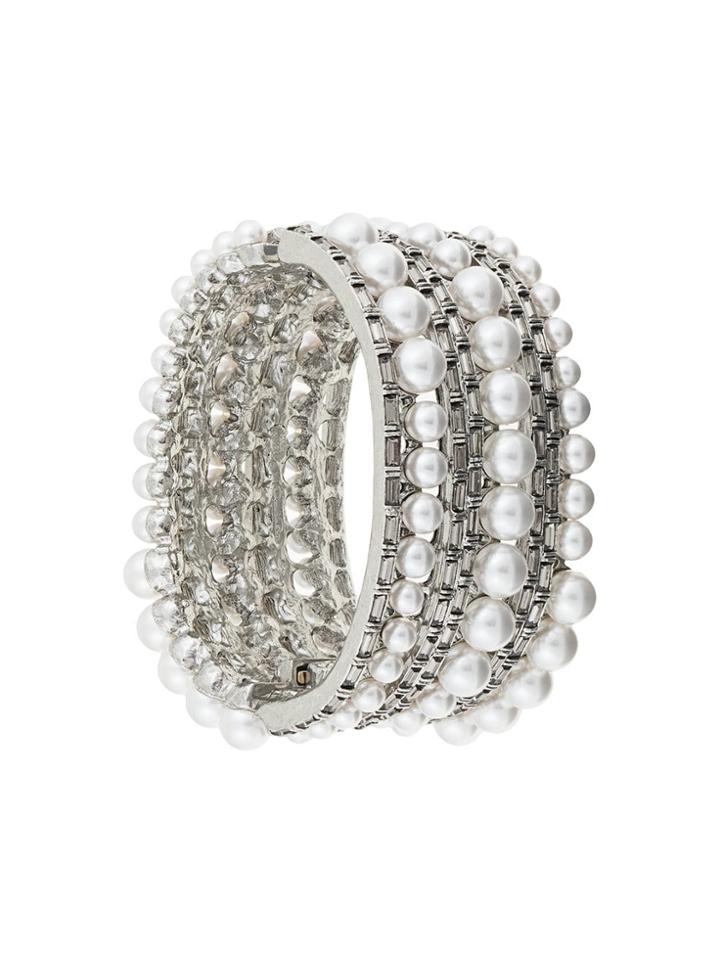 Oscar De La Renta Oscar De La Renta R19j209sil Silver Metals &