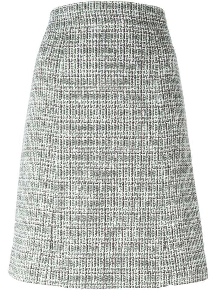 Chanel Vintage Tweed A-line Skirt - Multicolour