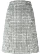 Chanel Vintage Tweed A-line Skirt - Multicolour
