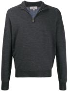 Canali Half-zip Sweatshirt - Blue
