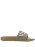 Valentino Valentino Garavani Logo Sliders - Green