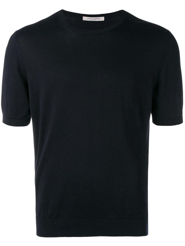 La Fileria For D'aniello Knitted T-shirt - Blue
