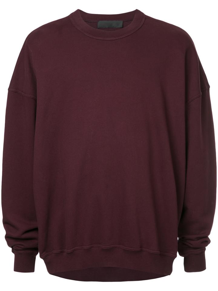 Haider Ackermann Crew Neck Sweatshirt - Red