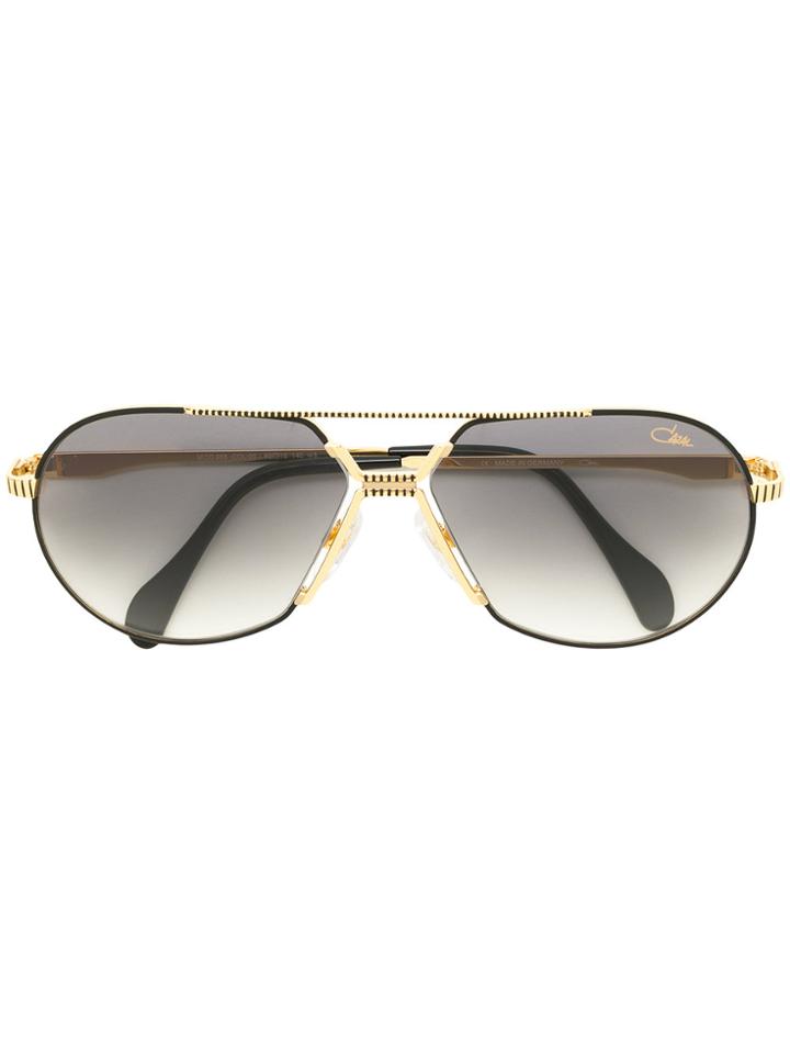 Cazal Classic Aviator Sunglasses - Metallic