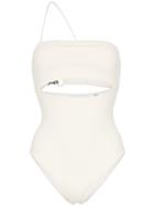Rudi Gernreich Asymmetric Strap Swimsuit - Neutrals