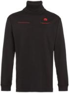 Willy Chavarria Logo Turtle-neck Sweater - Black