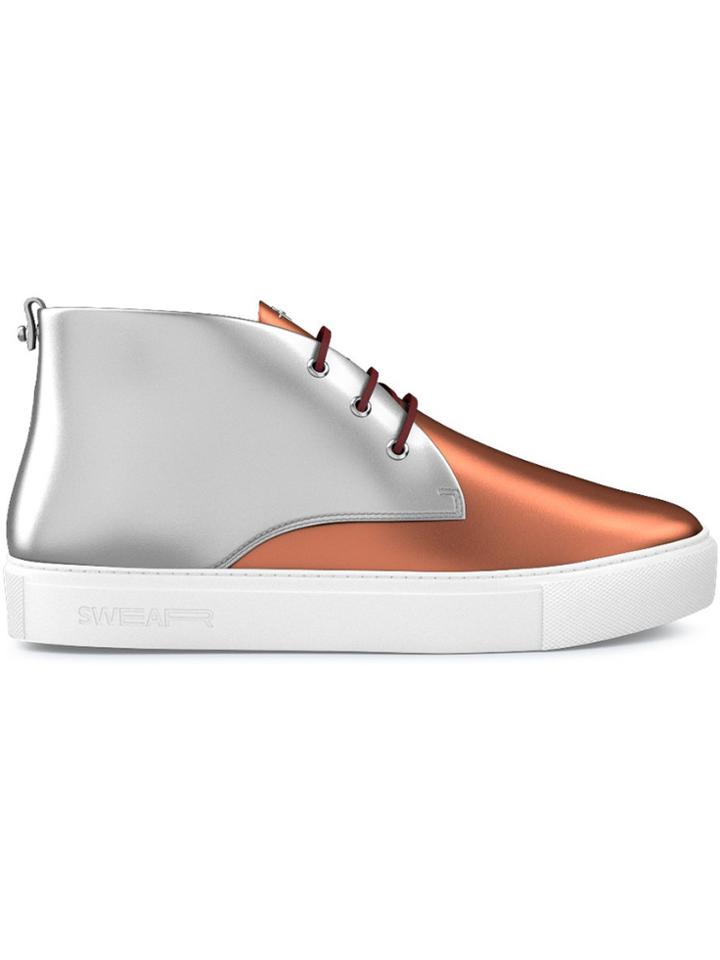Swear Maltby Mid-top Sneakers - Metallic