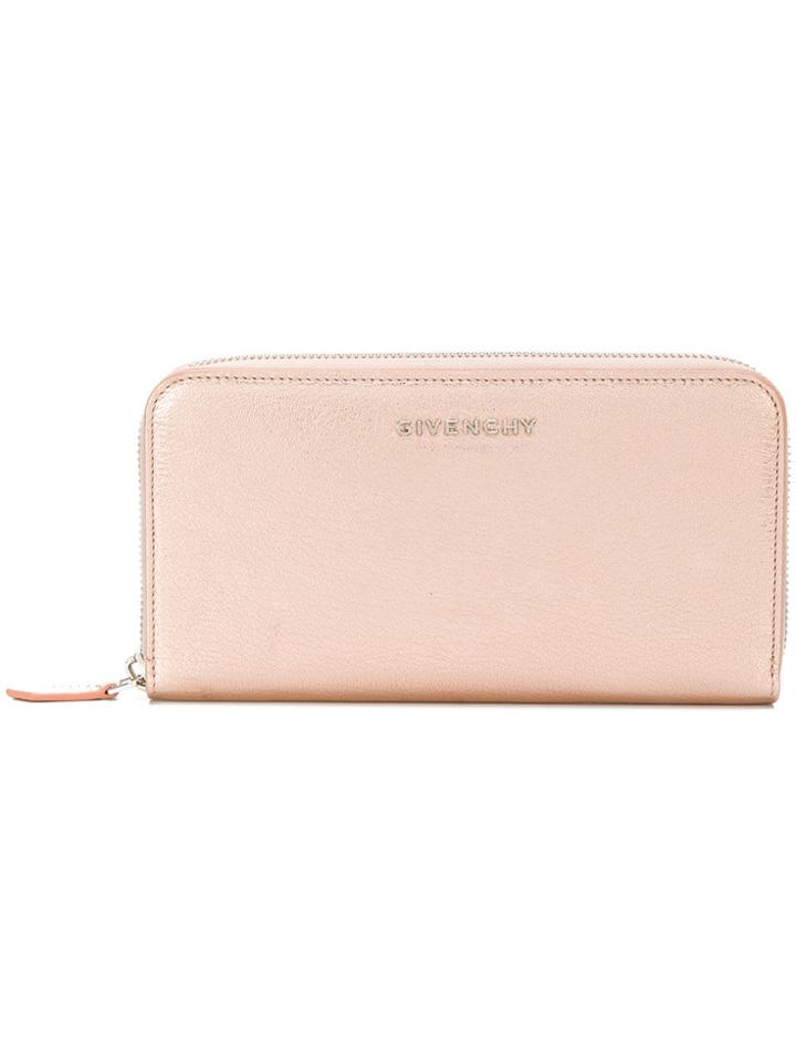 Givenchy Pandora Zip Around Wallet - Metallic
