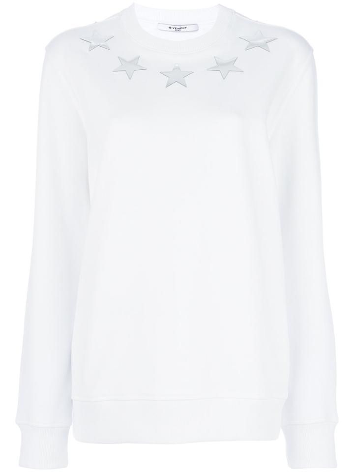 Givenchy Star Patch Sweatshirt - White