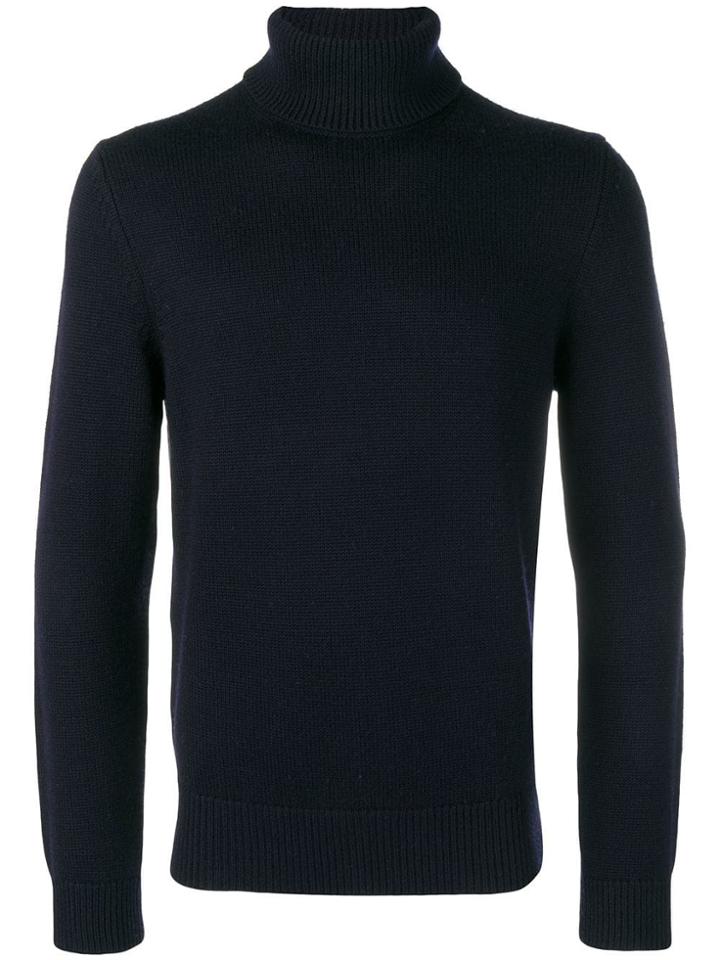 Nn07 Turtleneck Knit Sweater - Blue