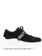 Miu Miu Miu Run Sneakers - Black