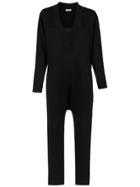 Mara Mac Long Sleeved Jumpsuit - Black