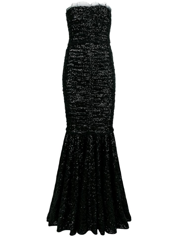 Dolce & Gabbana Sequins Embellished Dress - Black