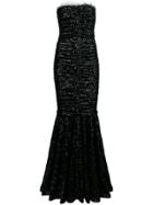 Dolce & Gabbana Sequins Embellished Dress - Black