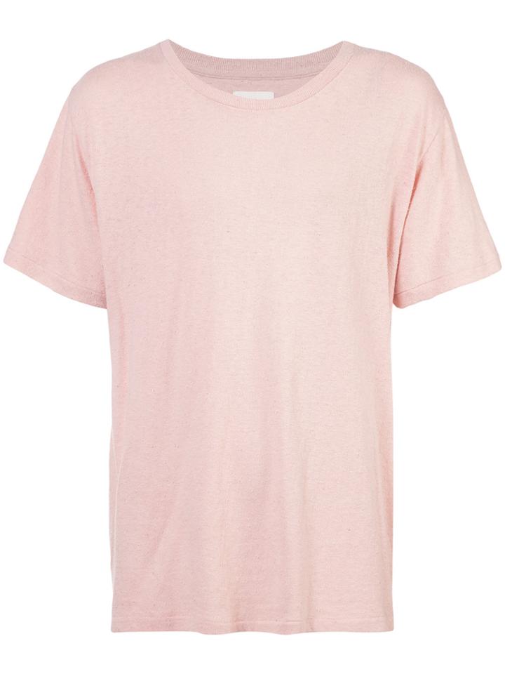 Simon Miller Plain T-shirt - Pink & Purple