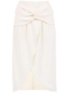 Framed Teshima Midi Skirt - Off White