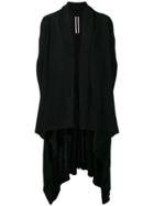 Rick Owens Oversized Knitted Coat - Black