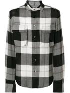 Tom Rebl Checked Shirt - Black