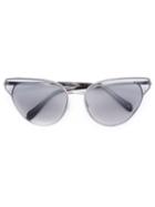 Oliver Peoples 'josha Silver Flash Mirror' Sunglasses