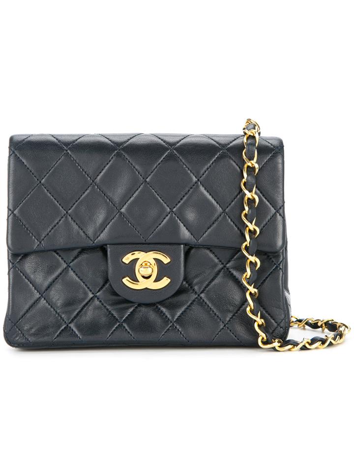 Chanel Vintage Mini Flap Bag - Black